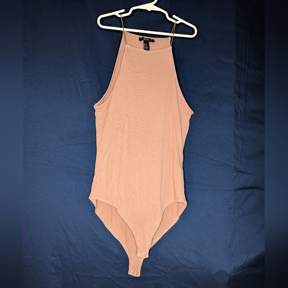 Pink body suit